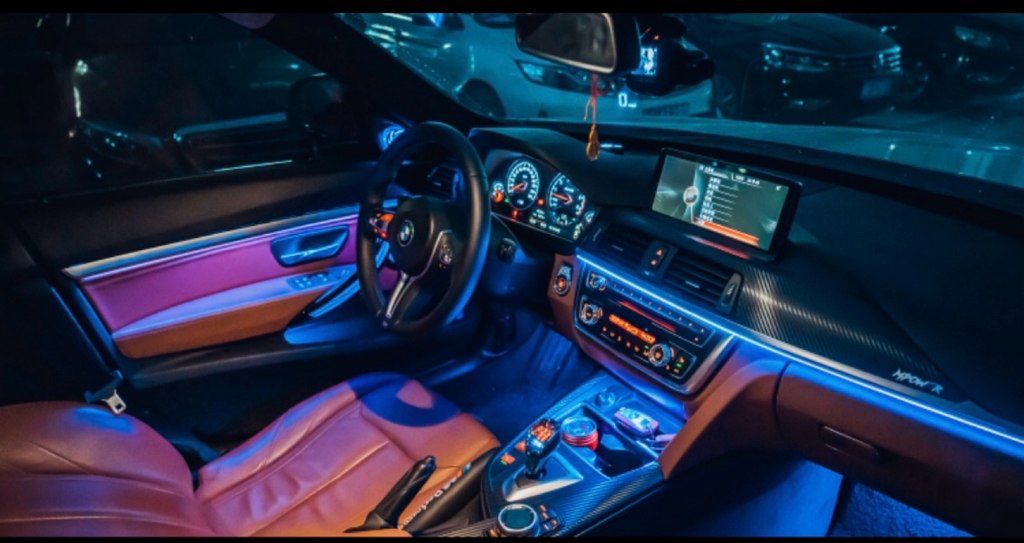“BMW F30” ambiance işıqlar — Ehtiyat hissələri və aksesuarlar, Bakı (5)