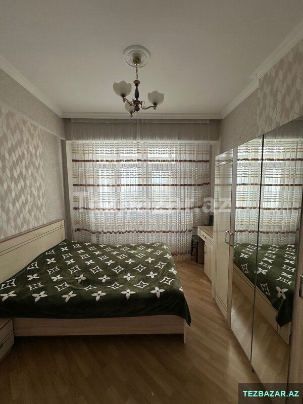 Satılır 4 otaqlı yeni tikili 130 m², İnşaatçılar m — Mənzil, Bakı (6)