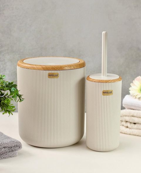 Hamam dəsti Imper Land 89853, plastik, bej, 2 parça — Bakı