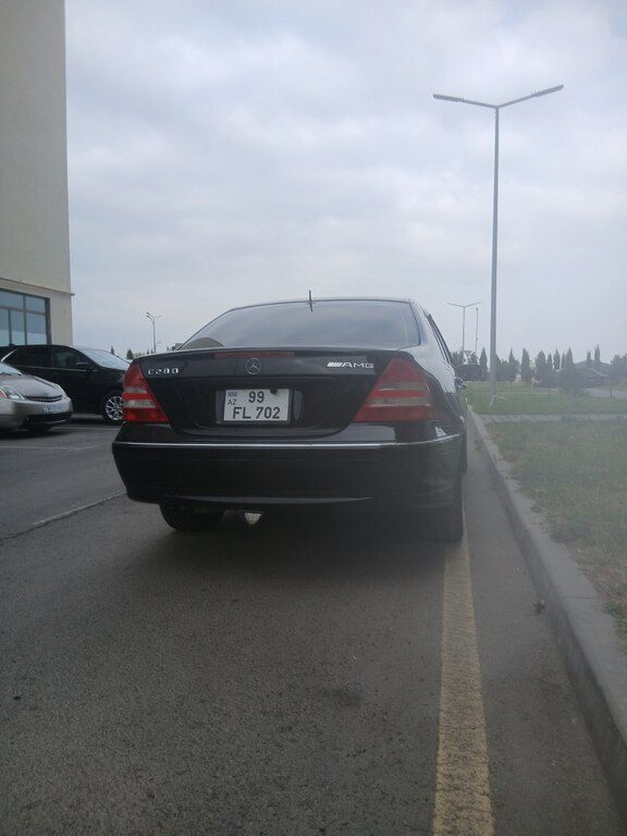 Mercedes C 240, 2.6 L, 2001 il, 365 482 km 99-FL-702 — Avtomobillər, Gəncə (3)