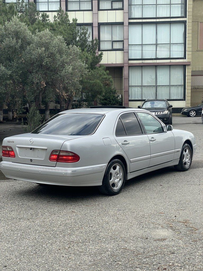Mercedes E 240, 2.4 L, 1999 il, 410 000 km — Avtomobillər, Bakı (5)