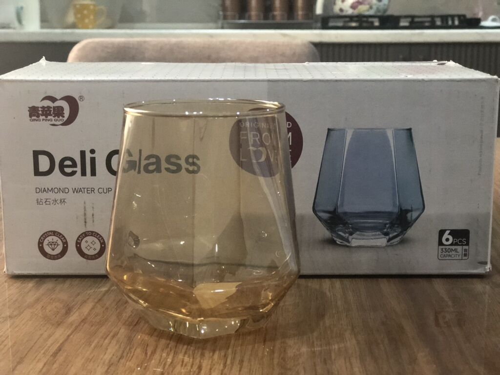 Stəkanlar, Şüşə, 6 ədədli dəst — Süfrə qabı, Masazır (3)