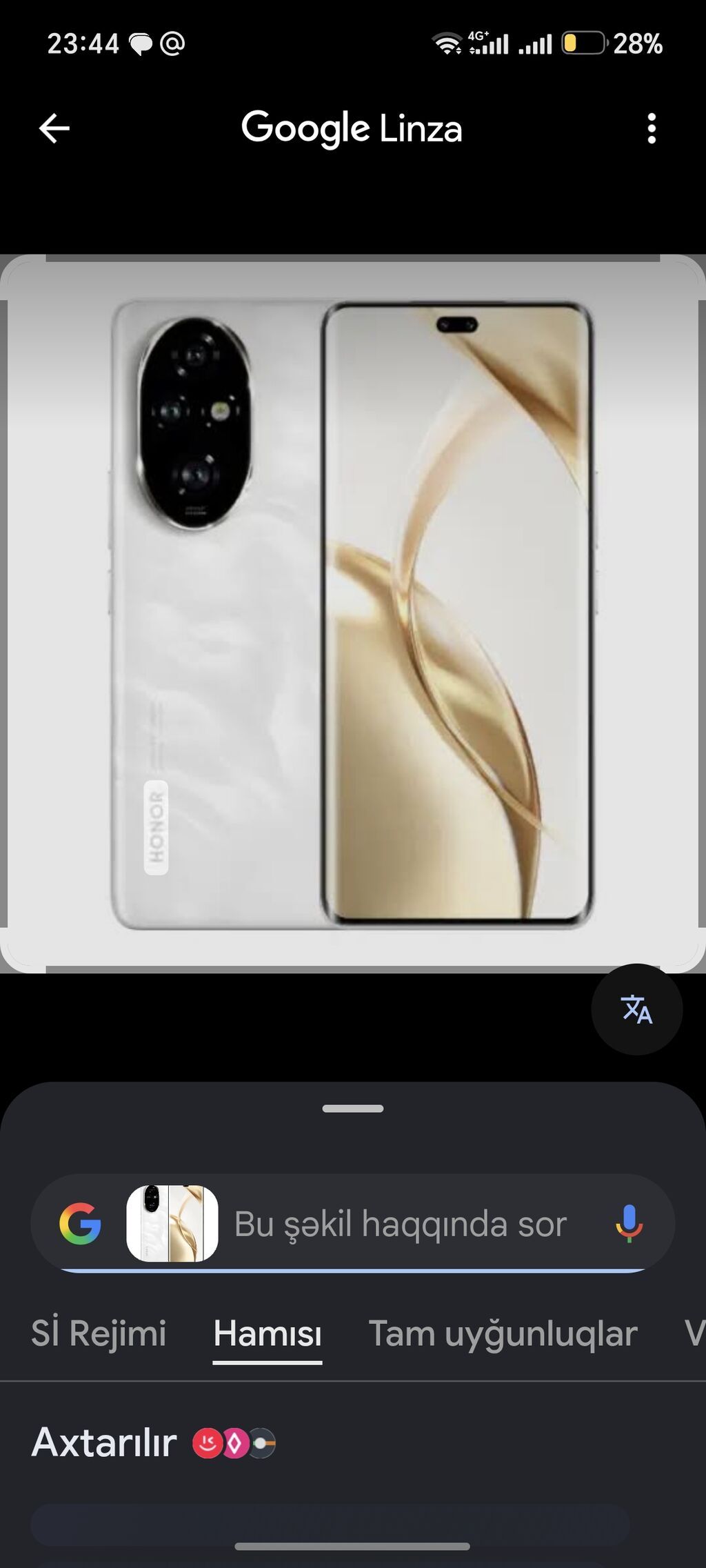 Honor 200 Pro, 256 GB, rəng - Ağ — Honor, Qobu (2)