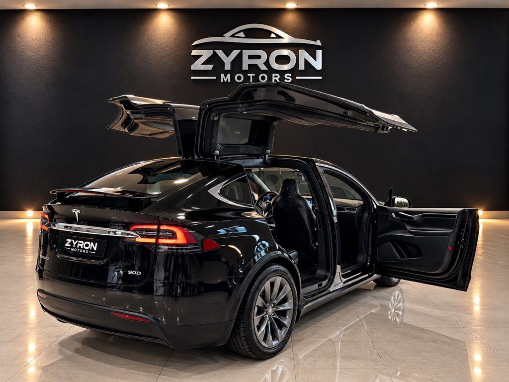 Tesla Model X, 90 kWh, 2017 il, 167 000 km — Avtomobillər, Bakı (4)