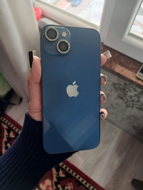 IPhone 13, 128 GB, Mavi, Face ID — Bakı