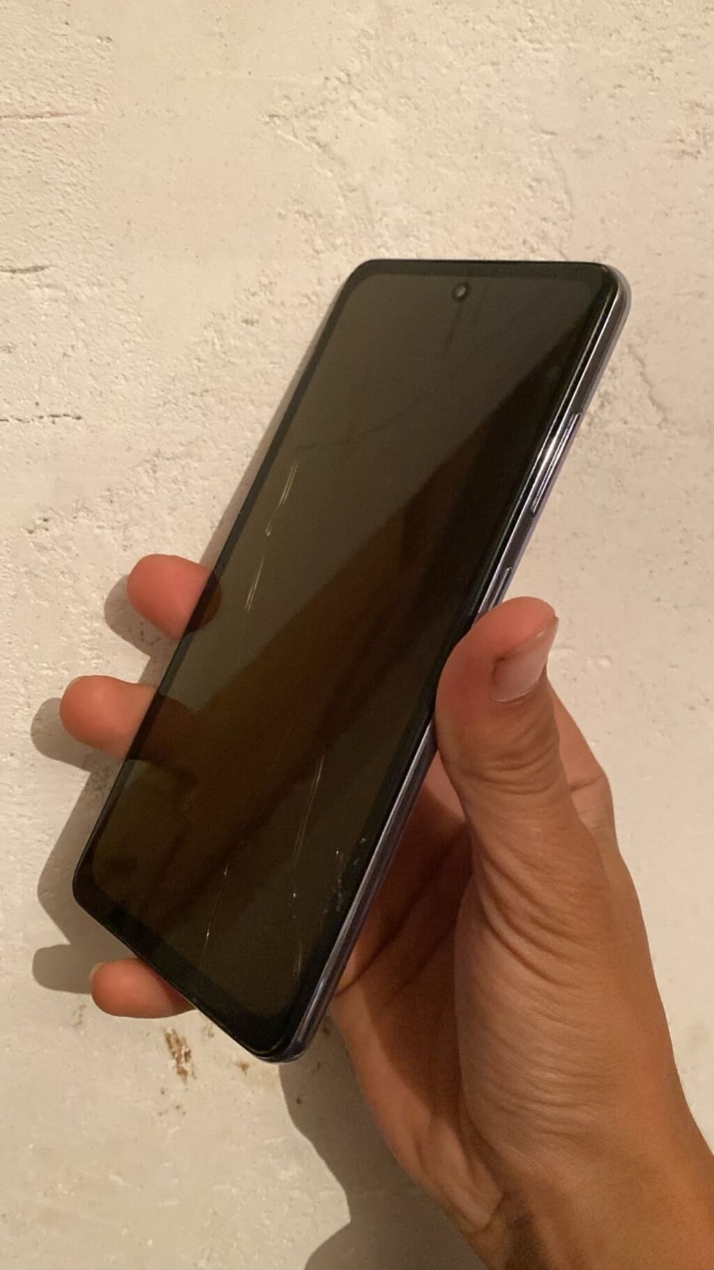 Samsung Galaxy A52, 128 GB, rəng - Bənövşəyi, Qırıq — Samsung, Bakı (2)