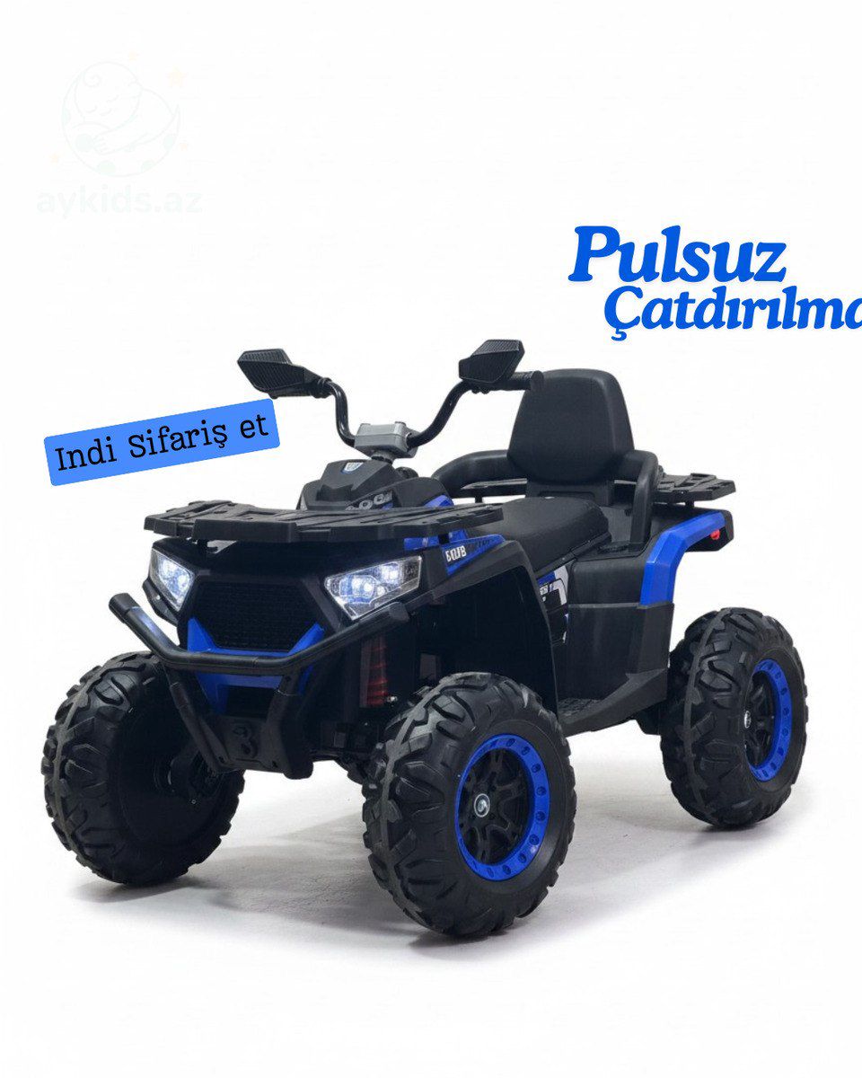 Elektrik uşaq Kvadrosikl 007 4x4 — Uşaq avtomobilləri, Bakı