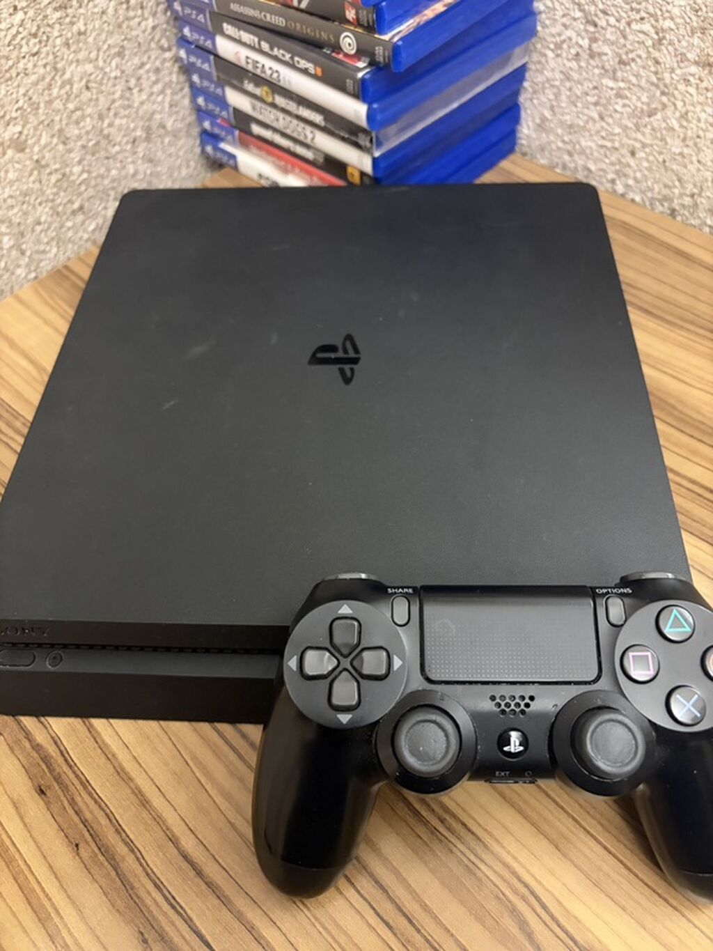 Ps4 slimlər Ps4 slim 500yaddaş 1org pult 100% hdd prasifka olunub 340m — Oyun konsolları, Masazır (5)