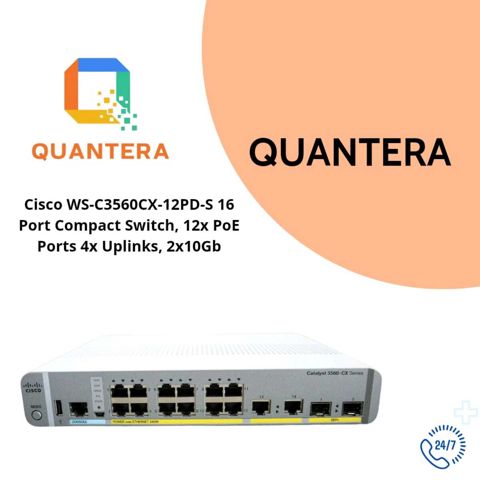 Cisco switch 3560CX-12PD-S — Bakı