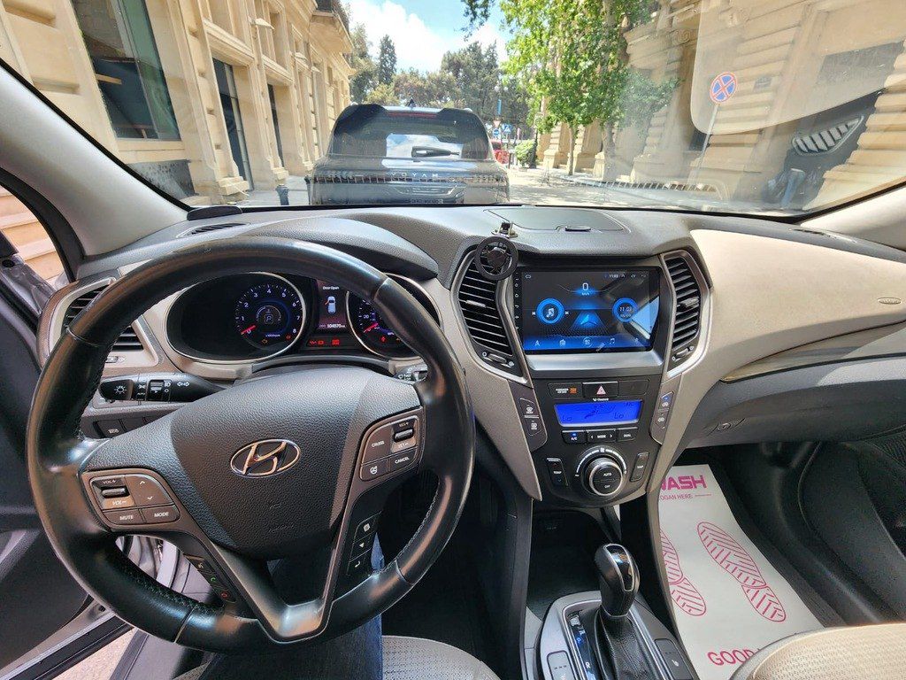 Hyundai Santa Fe, 2.0 L, 2014 il, 171 000 km — Avtomobillər, Bakı (11)