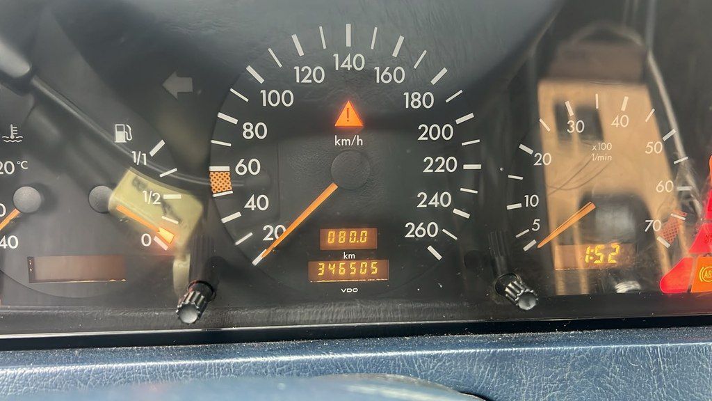 Mercedes C 280, 2.8 L, 1993 il, 346 505 km 90-VP-647 — Avtomobillər, Şabran (6)