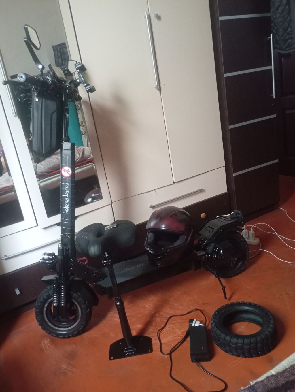 Elektrik skuter – Faster RS7 - Güclü elektrikli skuter, şəhər və qısa — Skuterlər, Bakı (7)