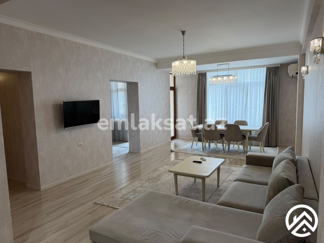 Kirayə (aylıq) 3 otaq yeni tikili 115 m², Ağ şəhər — Mənzil, Bakı (4)