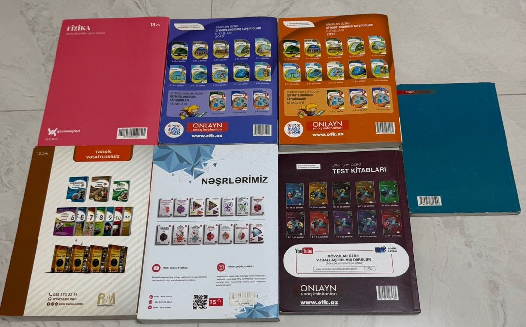 Abituriyent dərslikləri — Məktəb və təhsil malları, Bakı (2)