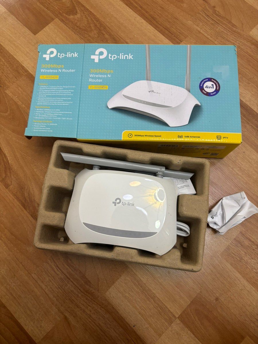 Modem Tp link Tl -WR840N — Şəbəkə və server avadanlığı, Bakı