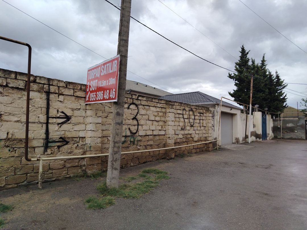 Satılır torpaq 3 sot — Torpaq, Bakı