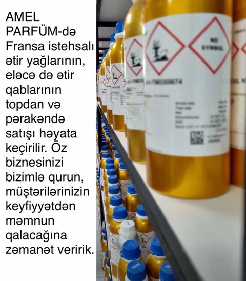 Fransa istehsalı ətirlər — Bakı