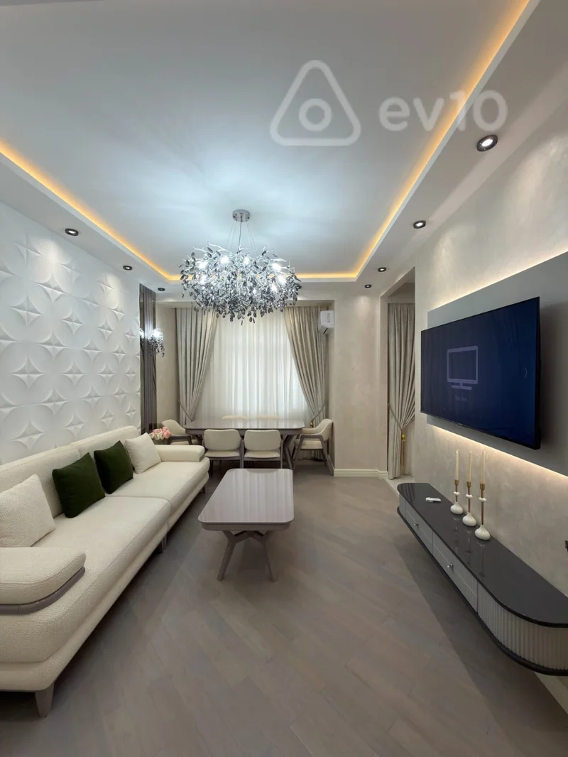 3 otaqlı mənzil, 120 m², Bakı şəhəri, Greenville yasayış kompleks — kirayə — Bakı