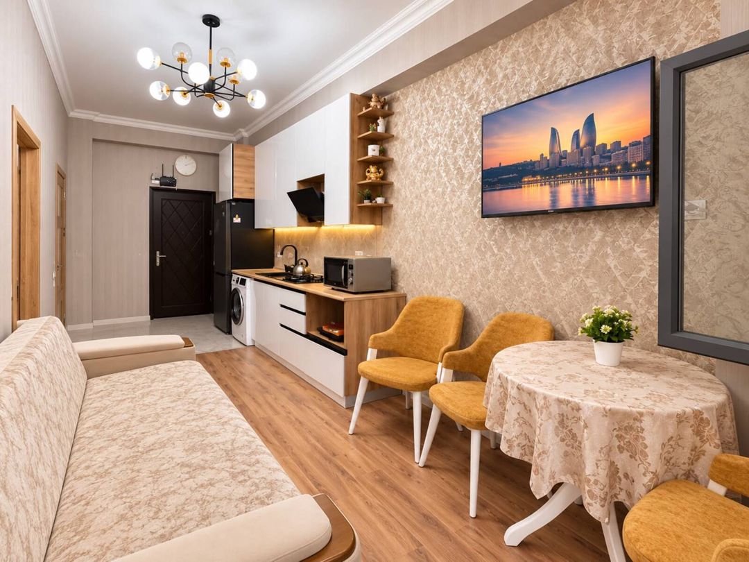 Satılır 2 otaqlı yeni tikili 45 m² — Mənzil, Bakı (4)