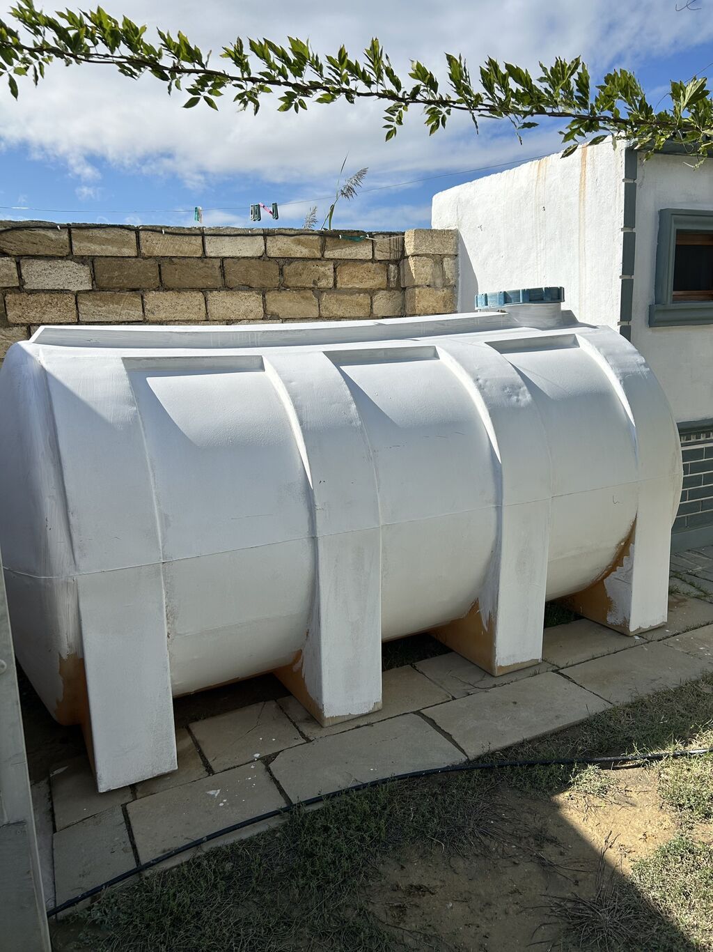 Bak, Plastik, 5000 l l, İşlənmiş, Ünvandan götürmə — Su çənləri, kanisterləri, bochkalar, Bakı (3)