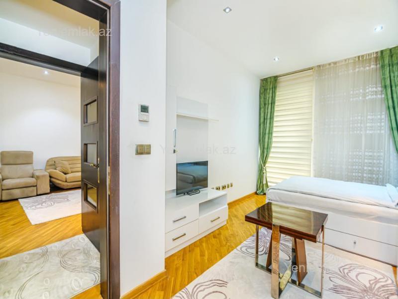 Kirayə 3 otaqlı Bina evi menzil (Yeni tikili), 100 m², Nəsimi rayonu — Mənzil, Bakı (11)