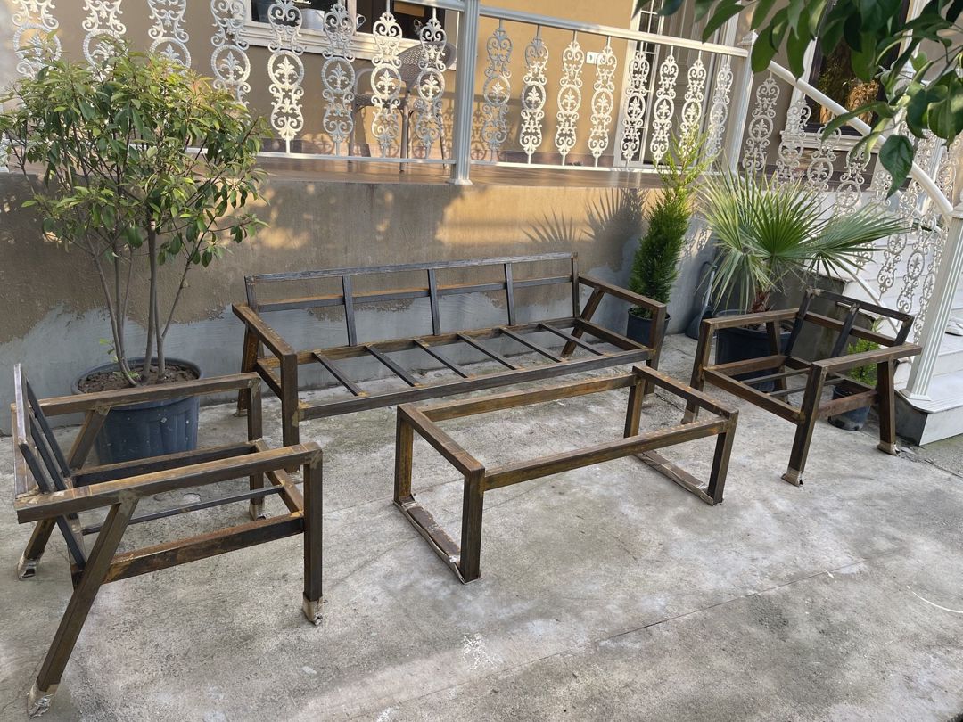 Bağ üçün masa və oturacaqlar — Mebel, Gəncə (3)