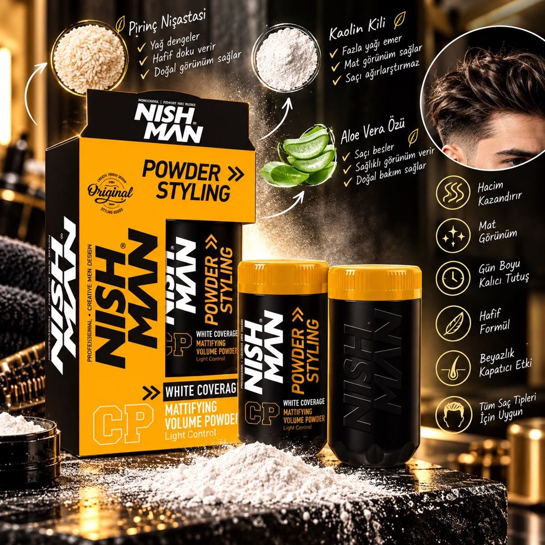 Saç düzümü üçün kirşan Nishman CP 20 q — Mallar, Bakı