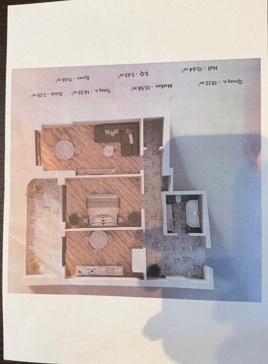 Satılır 2 otaqlı yeni tikili 83.2 m² — Mənzil, Bakı (3)