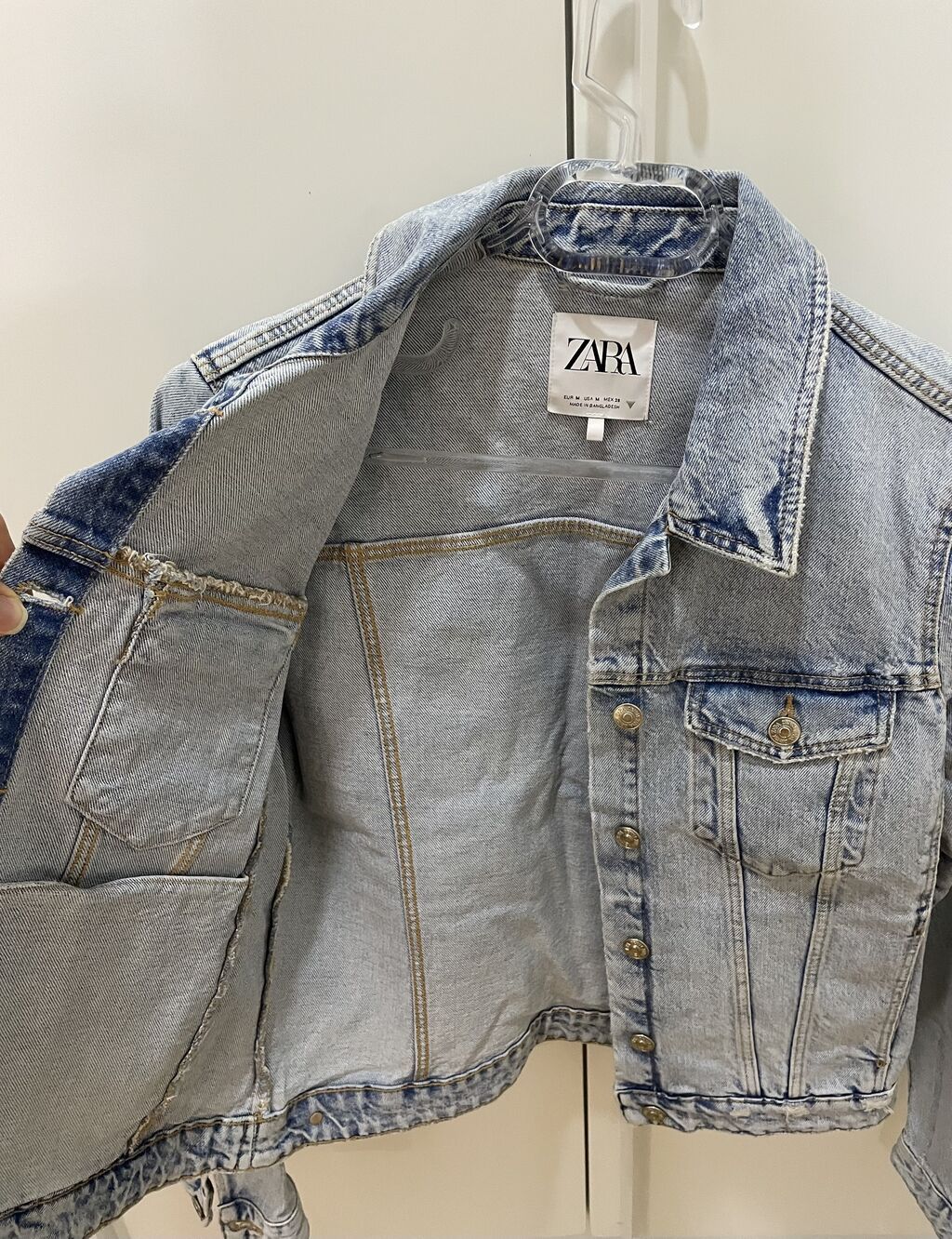 Cins kurtka, Zara, M — Jaketlər, Bakı (4)