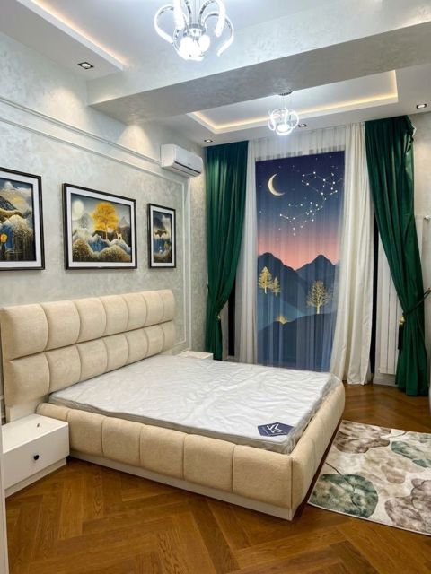 İcarəyə verilir 3 otaqlı yeni tikili 120 m² — Bakı