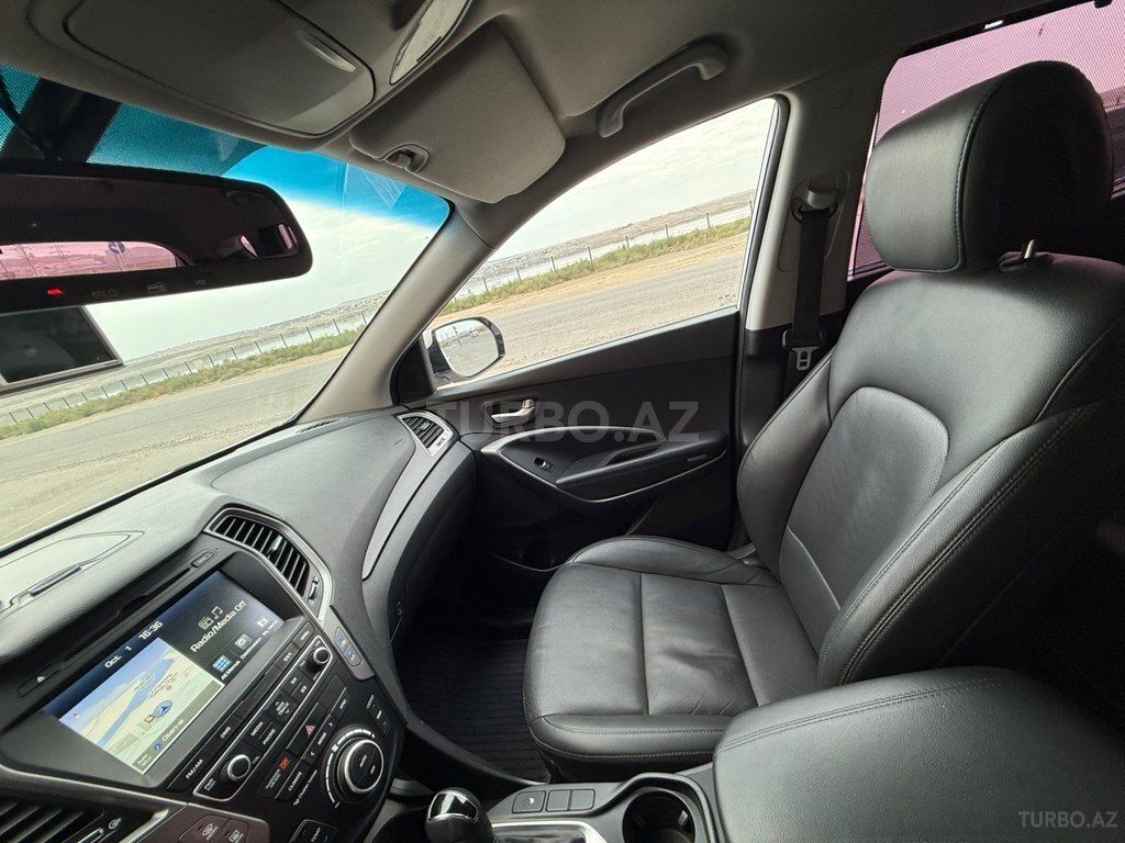 Hyundai Santa Fe, 2.0 L, 2015 il, 143 000 km 77-FQ-847 — Avtomobillər, Bakı (6)