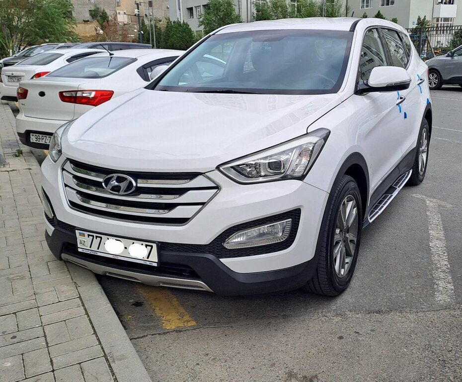 Hyundai Santa Fe, 2.0 L, 2015 il, 114 000 km — Avtomobillər, Bakı (2)