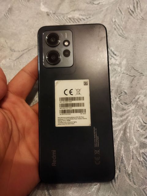 Redmi Note 12, 128 GB, rəng - Qara, İki sim kartlı — Bakı