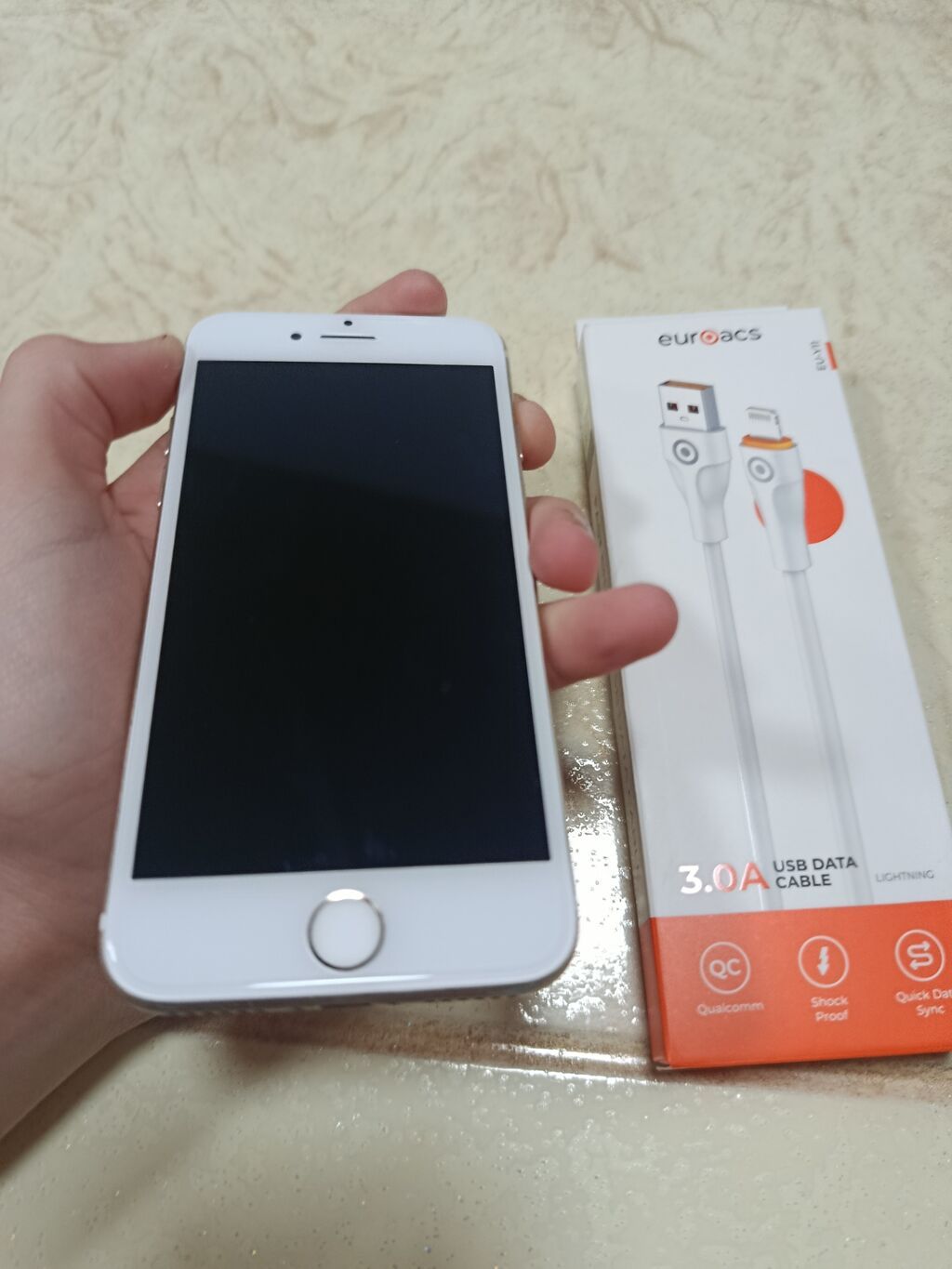 IPhone 7, 32 GB, Qızılı, Barmaq izi — Apple iPhone, Bakı (2)