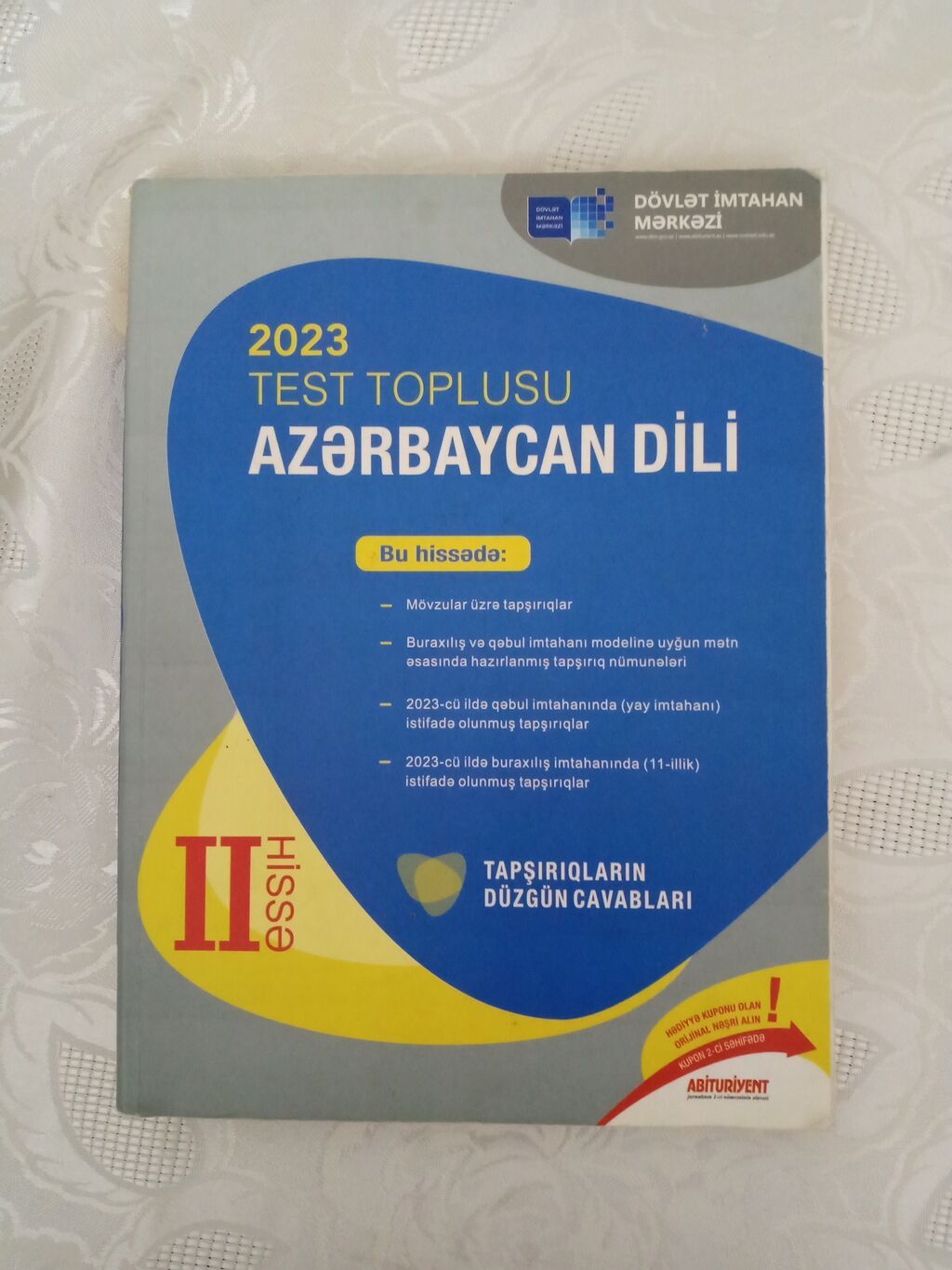 Məhsul: Abituriyent hazırlığı üçün dərs vəsaitləri və test topluları — Kitablar, Bakı (10)