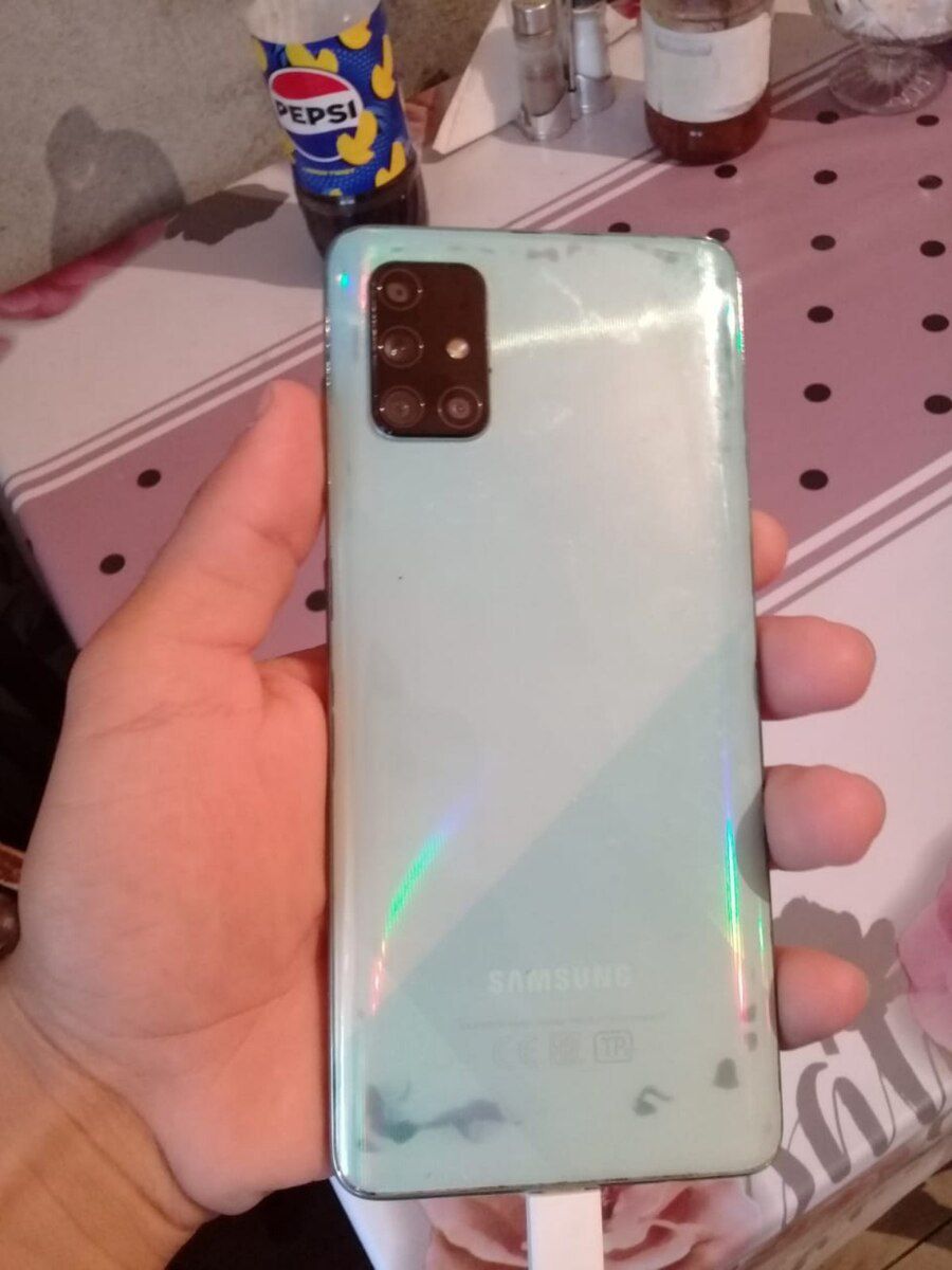 Samsung Galaxy A71 5G Prism Cube Blue 128GB/6GB — Smartfonlar, Mingəçevir (2)