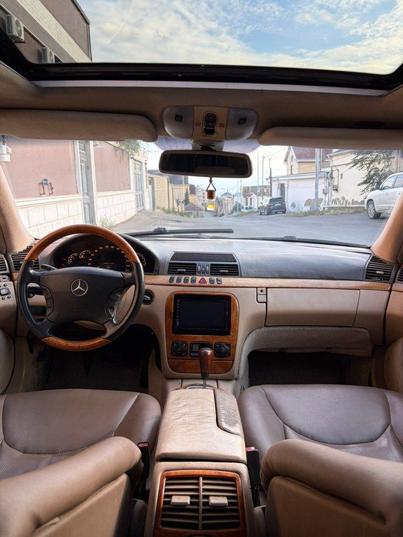 Mercedes S 320, 3.2 L, 2001 il, 428 000 km 10-VC-858 — Avtomobillər, Bakı (9)