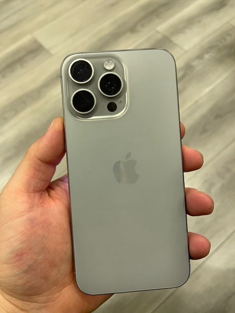 Apple iPhone 15 Pro Max Natural Titanium 256GB/8GB — Bakı