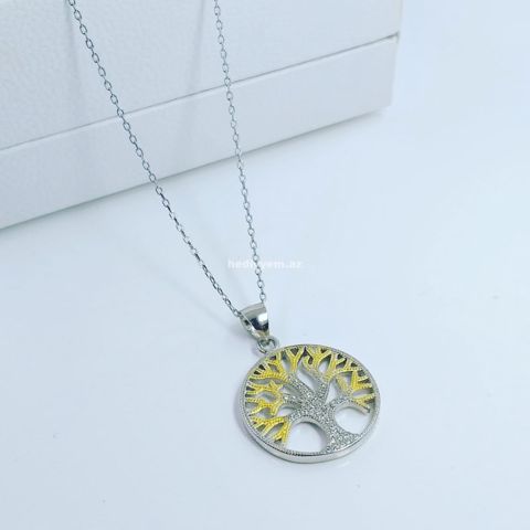 Cennet Agaci Gumus Sepler №307 — Necklaces and chains