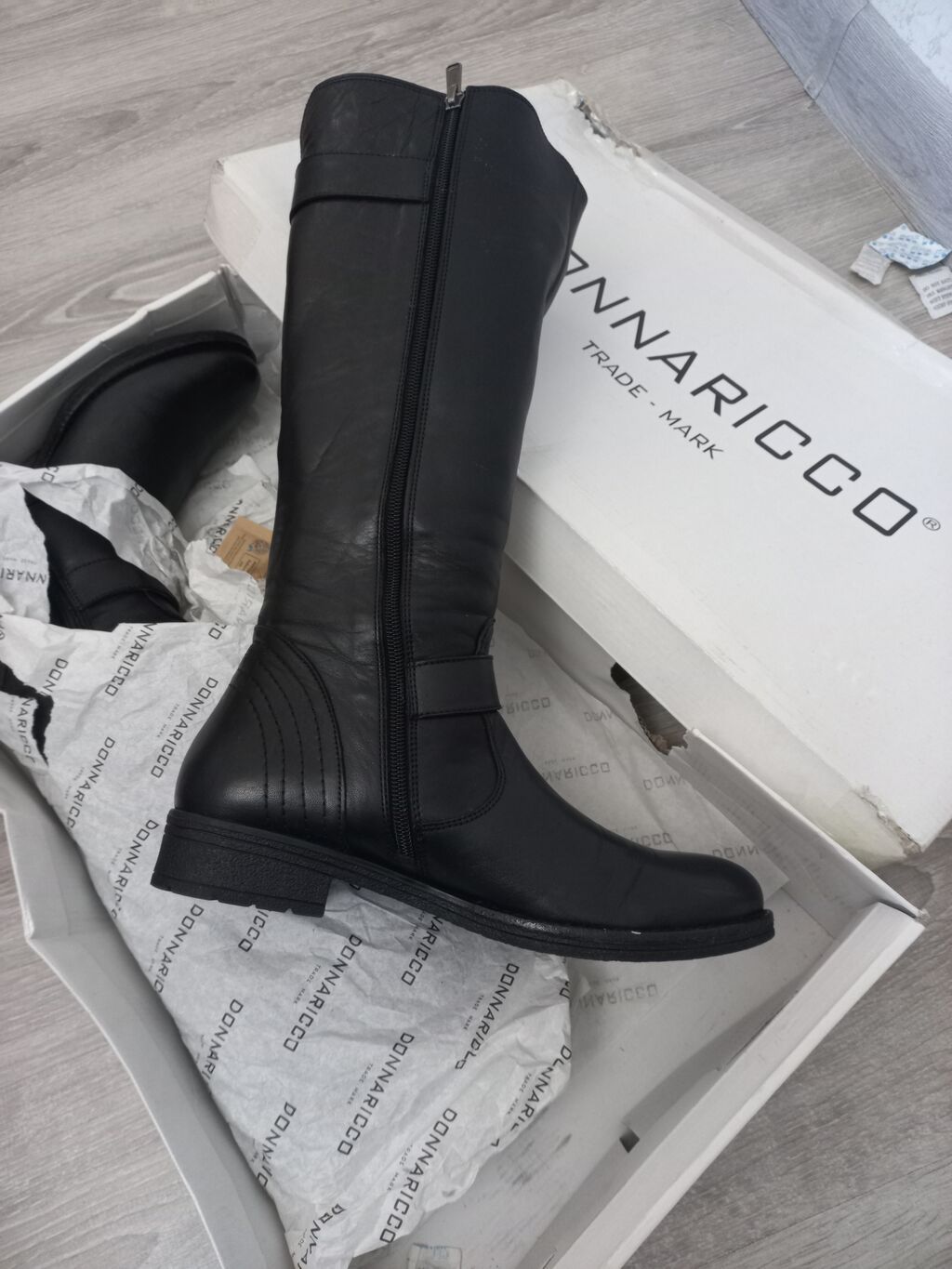 Donnaricco qadın qış çəkməsi - Model: AW652 - Rəng: 350 – siyah — Çəkmə, Xırdalan (3)