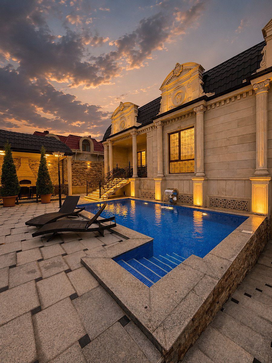 Satılır 4 otaqlı həyət evi/bağ evi 220 m² — Ev, villa, Bakı (3)