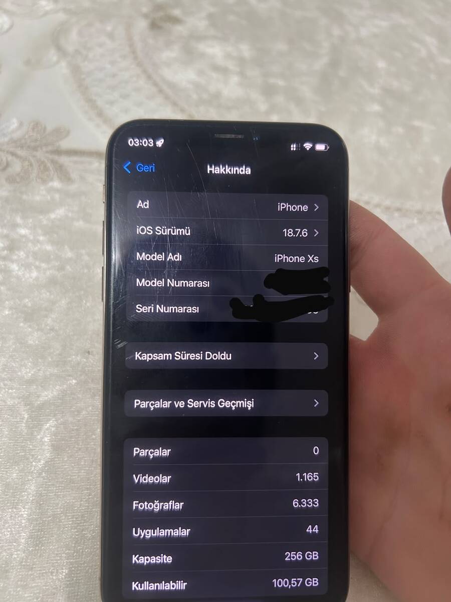 Apple iPhone XS Gold 256GB/4GB — Smartfonlar, Bakı (3)