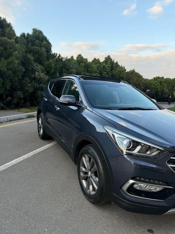 Hyundai Santa Fe, 2.0 L, 2017 il, 175 000 km 88-DZ-604 — Avtomobillər, Bakı (3)