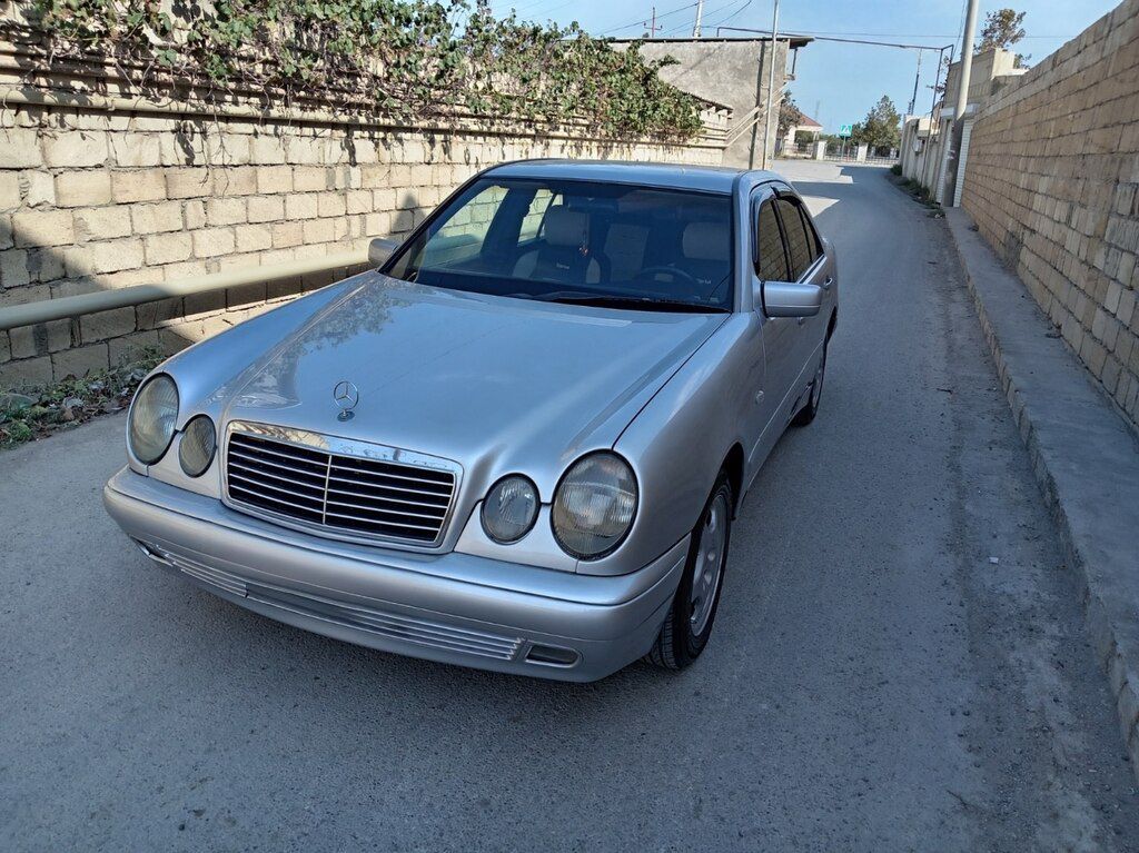 Mercedes E 230, 2.3 L, 1997 il, 356 450 km — Avtomobillər, Sumqayıt (4)