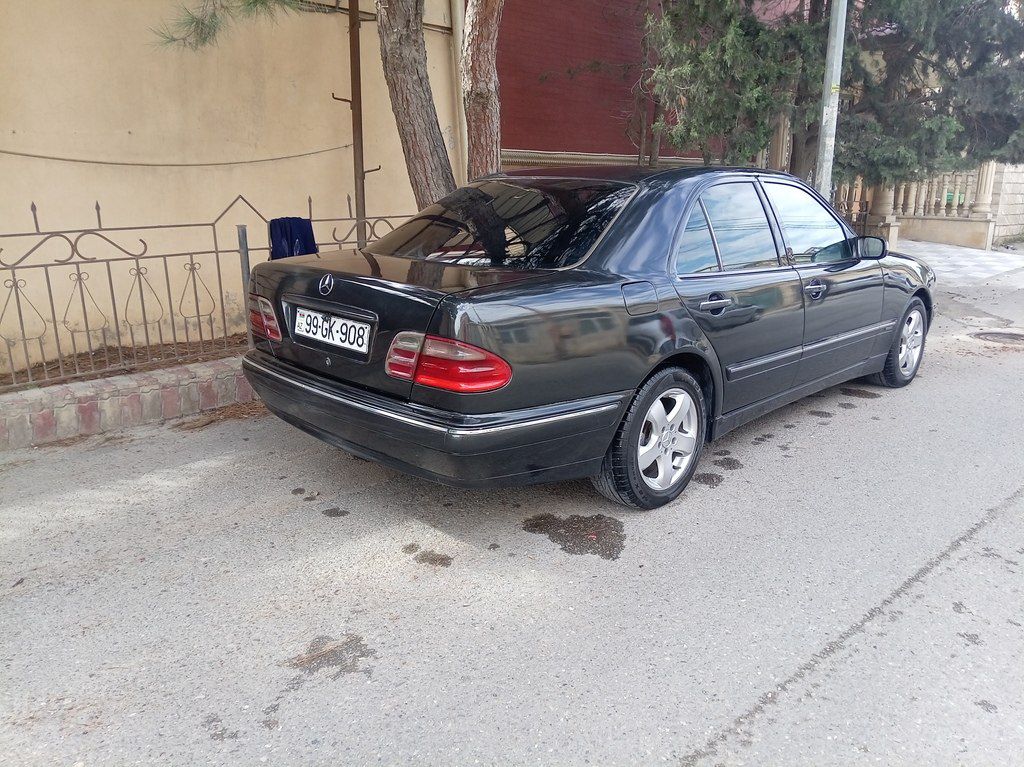Mercedes E 220, 2.2 L, 2000 il, 452 000 km 99-GK-908 — Avtomobillər, Bakı (6)