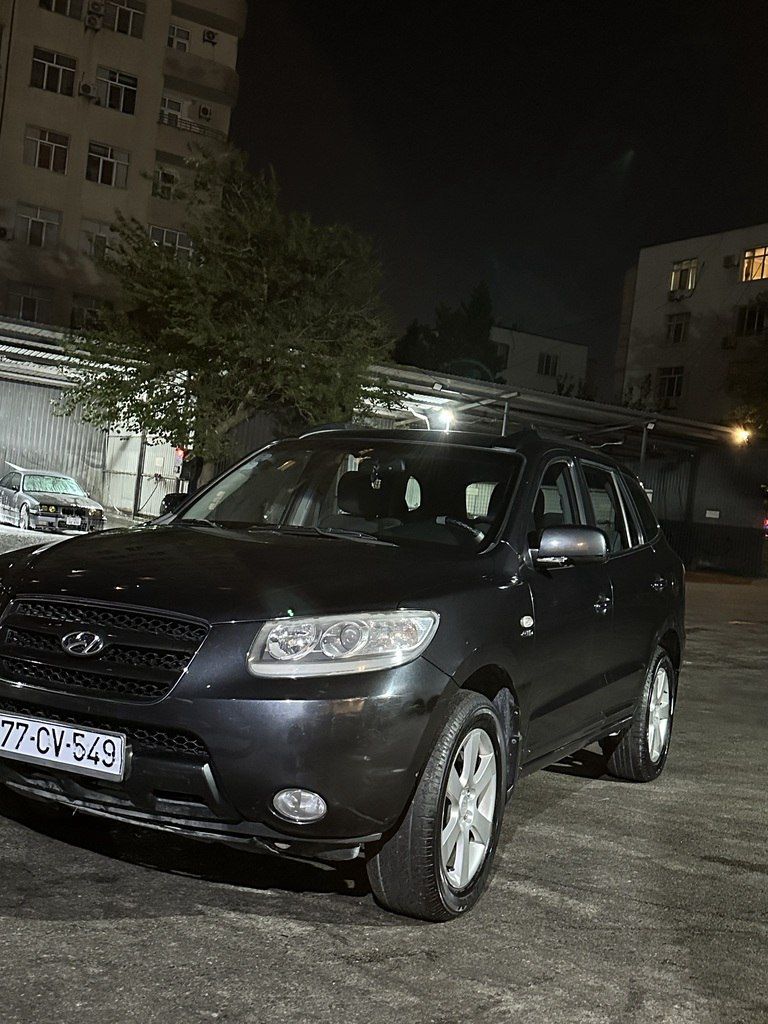 Hyundai Santa Fe, 2.7 L, 2007 il, 210 000 km 77-CV-549 — Avtomobillər, Bakı (2)