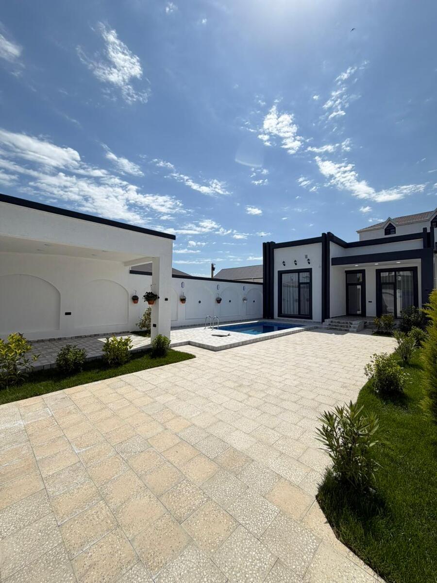 Satılır 4 otaqlı həyət evi/bağ evi 130 m² — Ev, villa, Bakı (4)