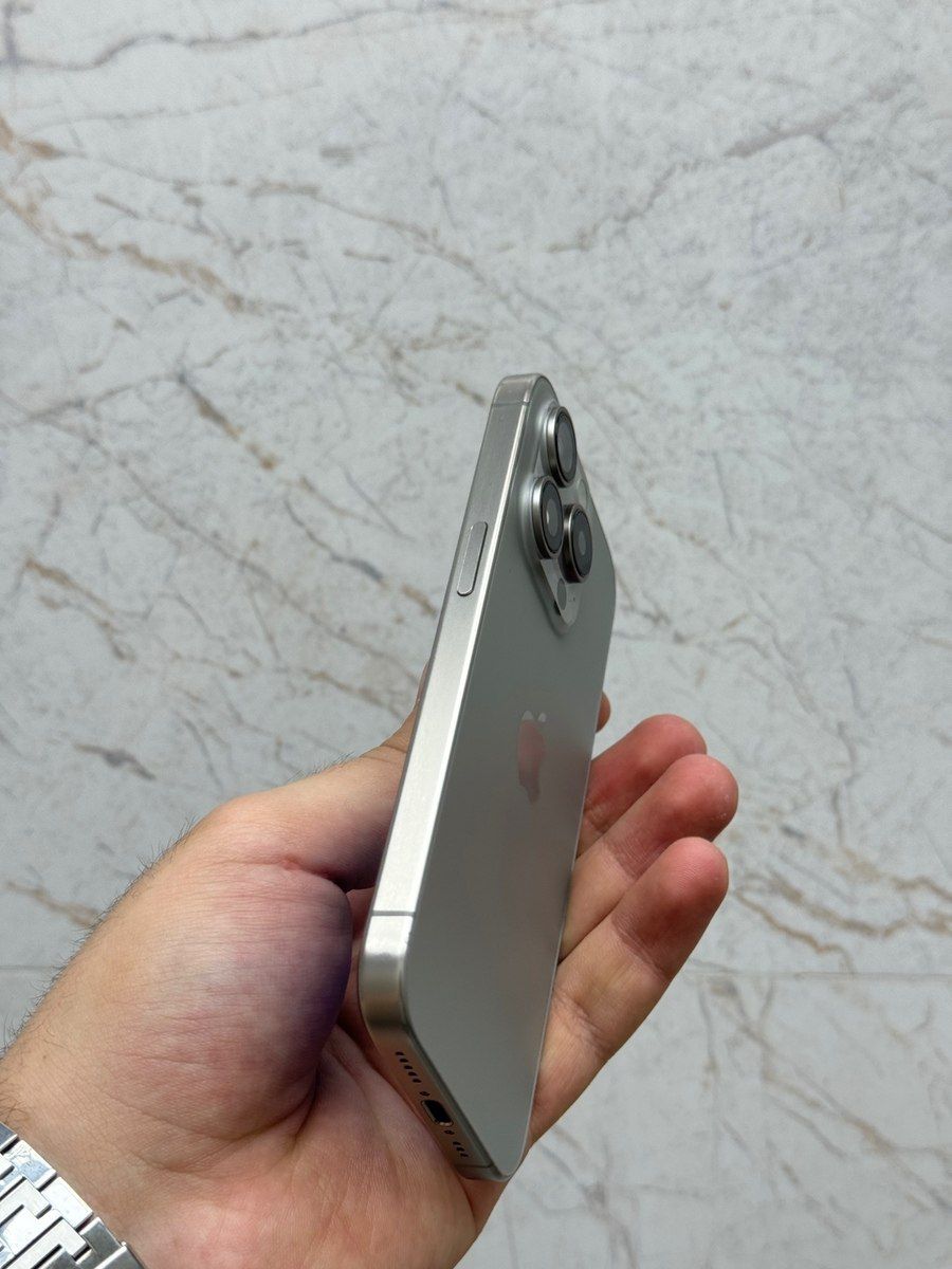 Apple iPhone 15 Pro Natural Titanium 256GB/8GB — Smartfonlar, Bakı (5)