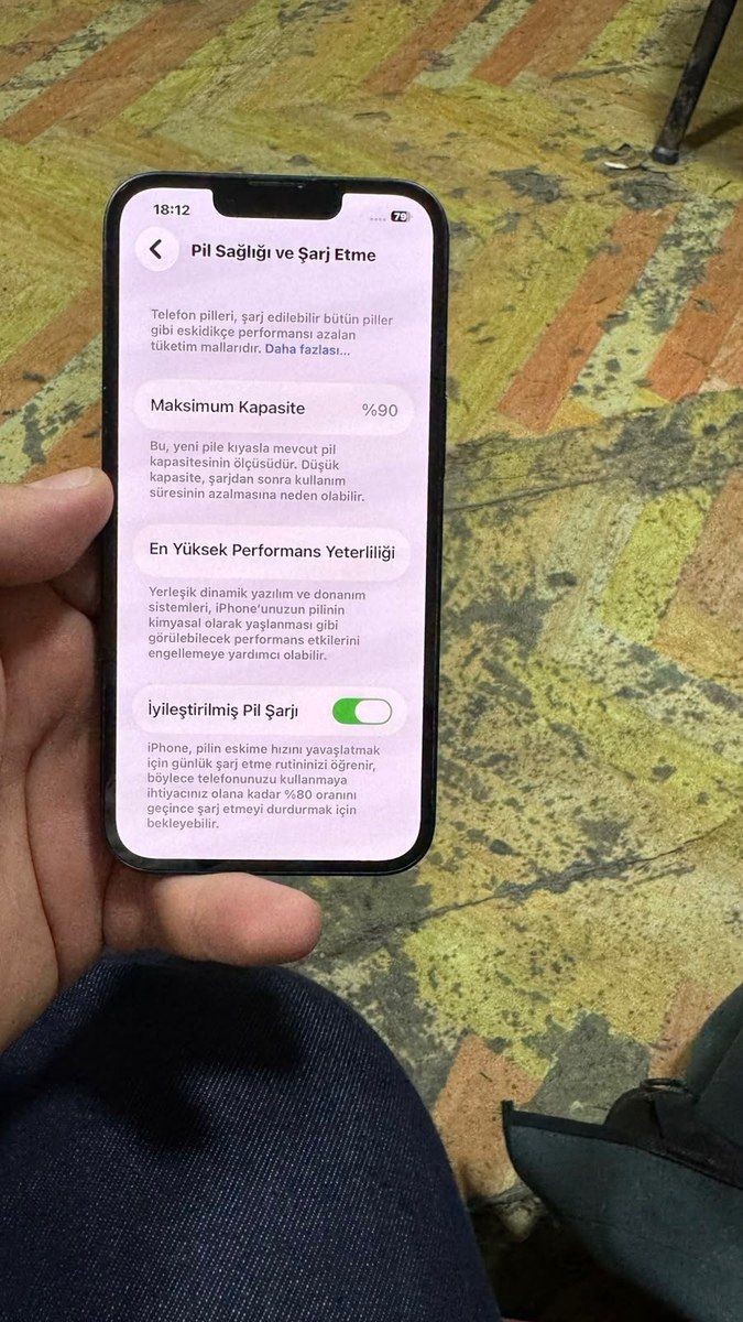 Apple iPhone 13 Blue 128GB/4GB — Smartfonlar, Bakı (10)