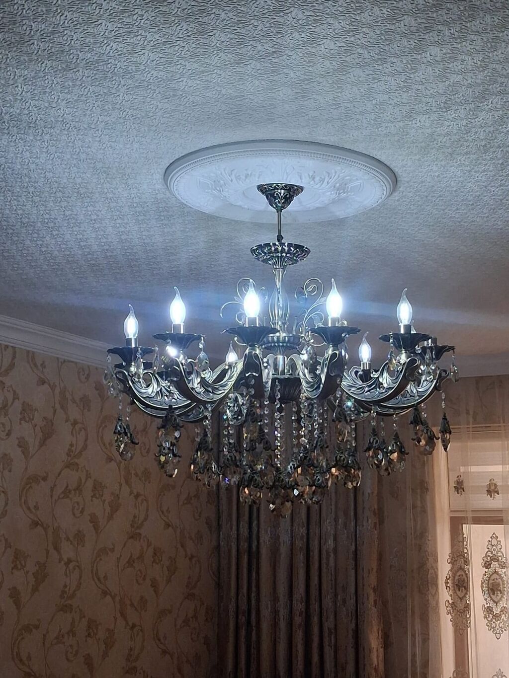 Çılçıraq, 10 və daha çox lampa, Metal — Tavan is?qlar? v? cilc?raqlar, Naxçıvan (2)